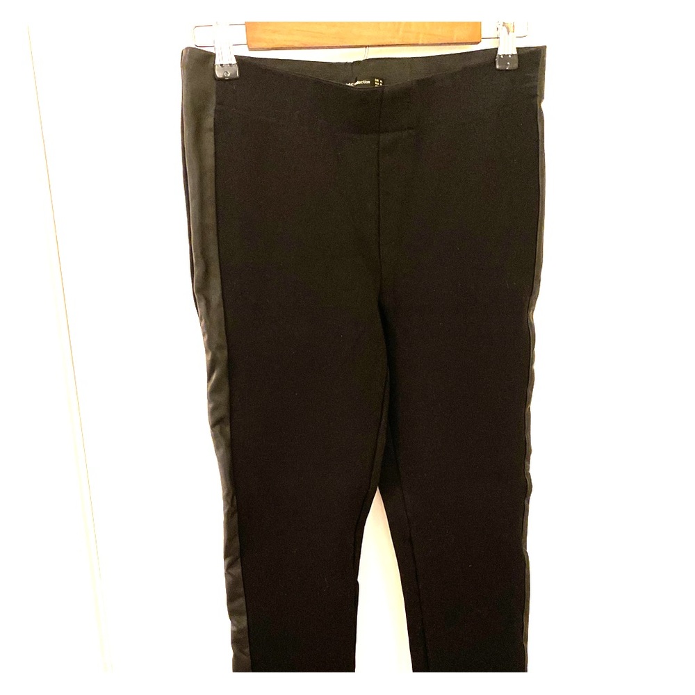Zara Leggings with leather sides